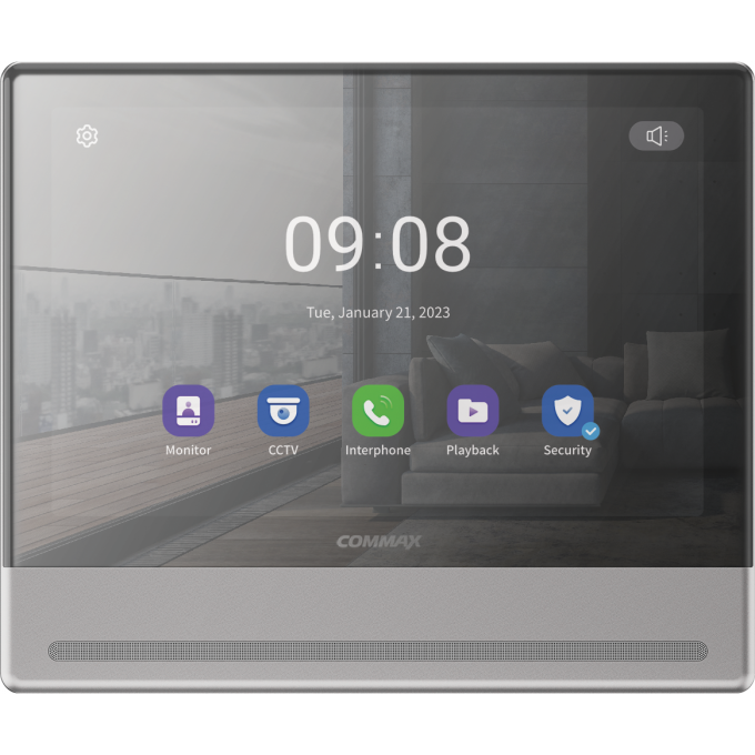 Абонентский монитор COMMAX CDV-1004QT серебро CDV-1004QT (CEPEBPO) Абонентский монитор COMMAX CDV-1004QT серебро CDV-1004QT (CEPEBPO)