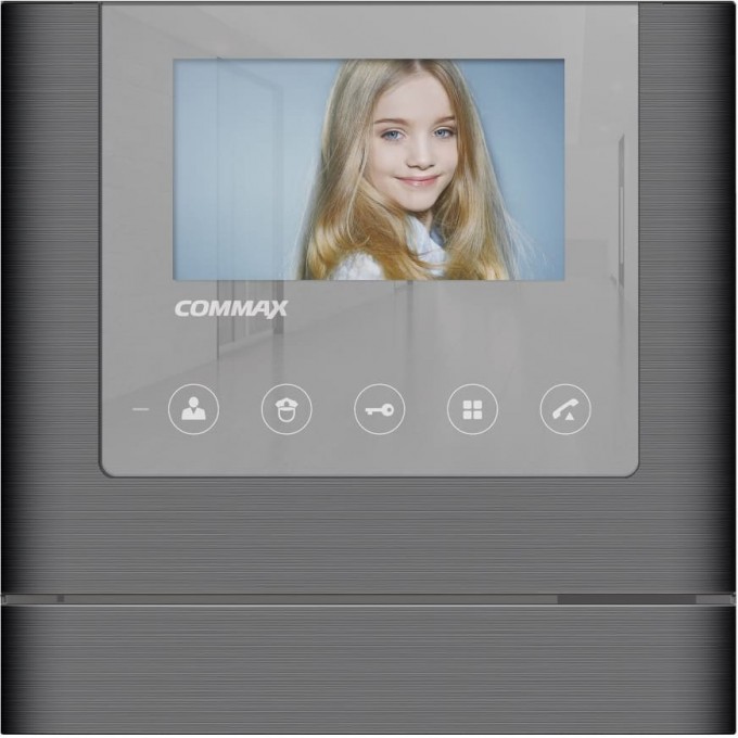 Абонентский монитор COMMAX CDV-43M Metalo Dark Grey