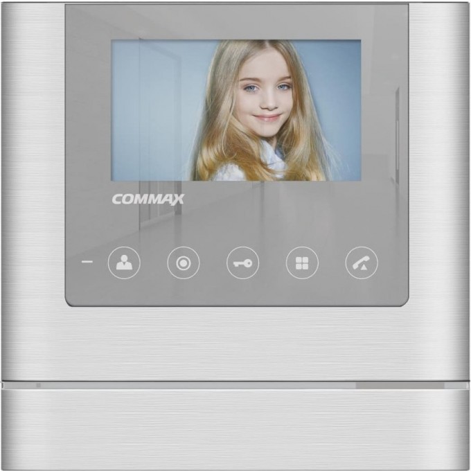 Абонентский монитор COMMAX CDV-43M Metalo Silver