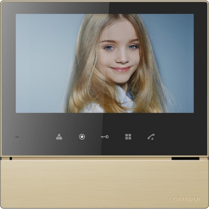Абонентский монитор COMMAX CDV-70H2/VZ Gold Black Smog CDV-70H2 ZOLOTO Black Smog/VZ Абонентский монитор COMMAX CDV-70H2/VZ Gold Black Smog CDV-70H2 ZOLOTO Black Smog/VZ