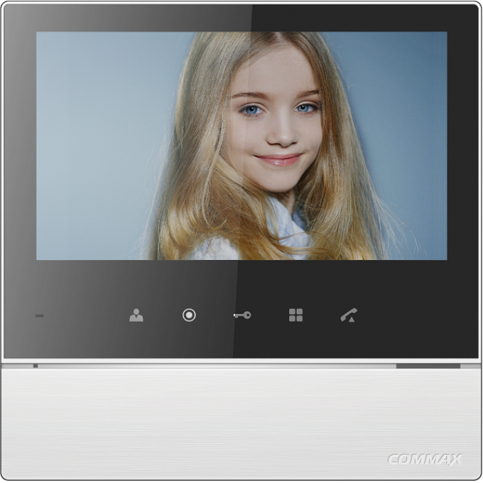 Абонентский монитор COMMAX CDV-70H2/VZ White Black Smog CDV-70H2 White Black Smog/VZ Абонентский монитор COMMAX CDV-70H2/VZ White Black Smog CDV-70H2 White Black Smog/VZ
