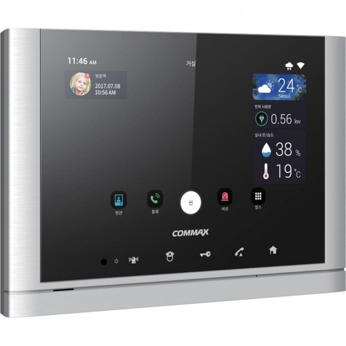 Абонентский монитор COMMAX CMV-70MX Metalo Grey CMV-70MX_Metalo_Grey